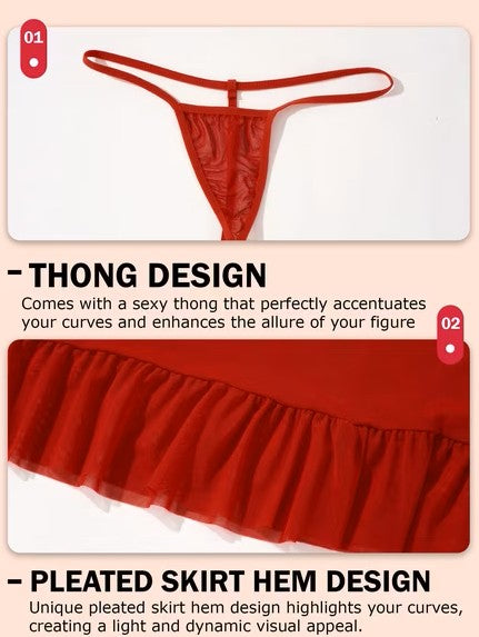 Ausing Womens Lingerie Set