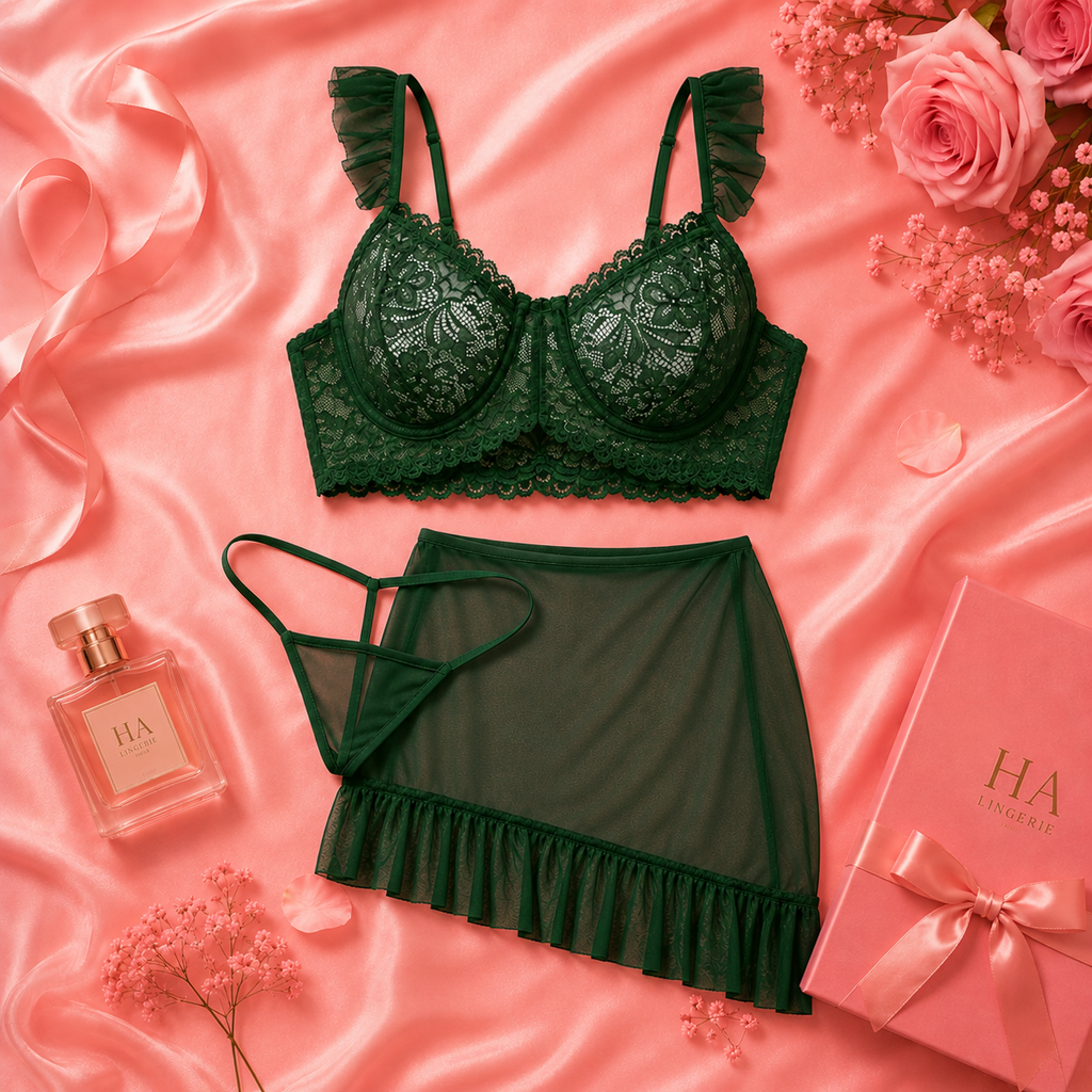 Ausing Womens Lingerie Set